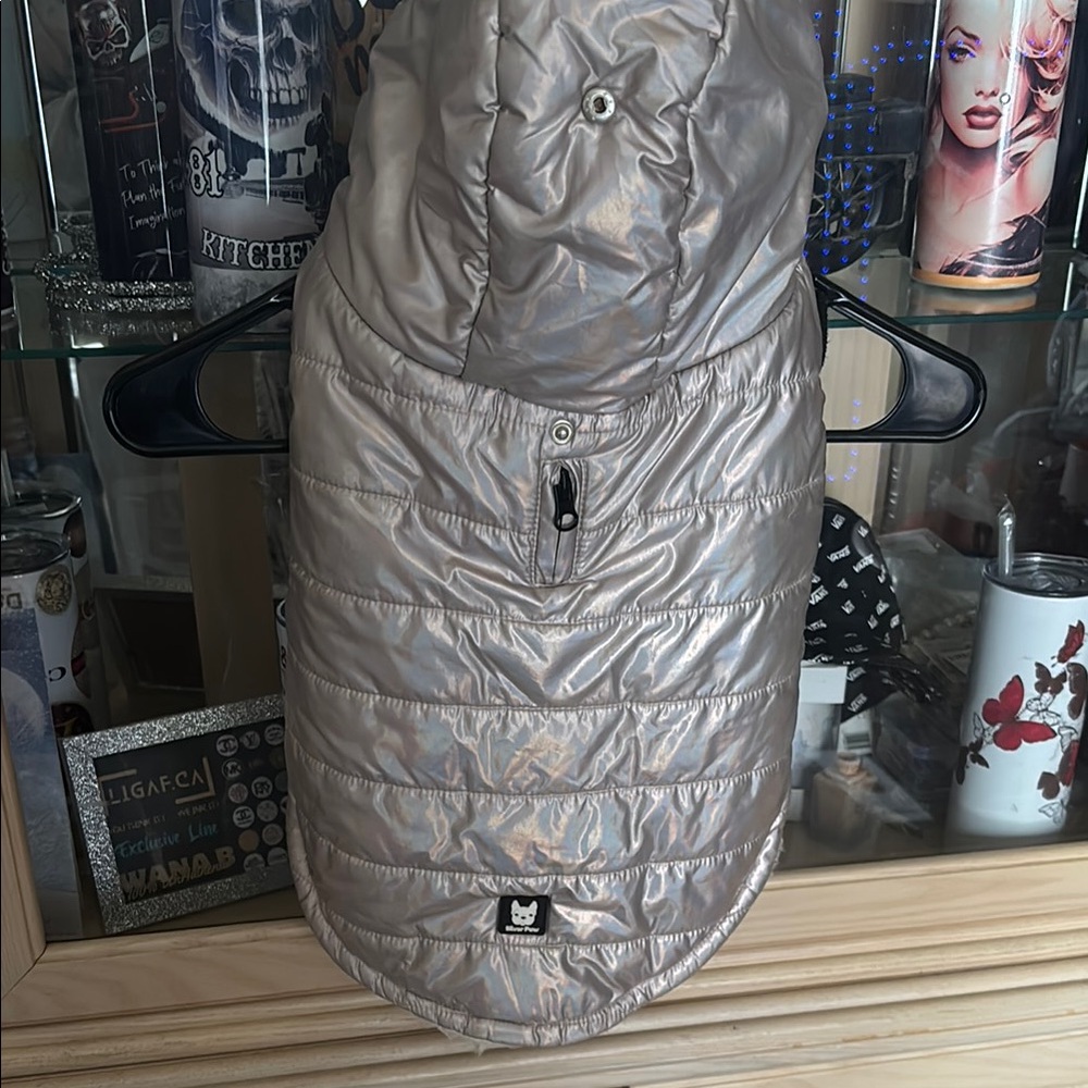 Metallic Dog Jacket - Picture 3 of 5